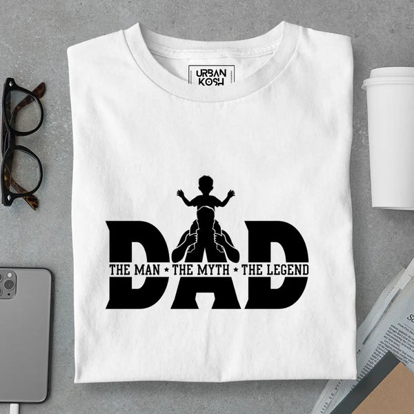Dad: The Man The Myth The Legend Premium T-Shirt