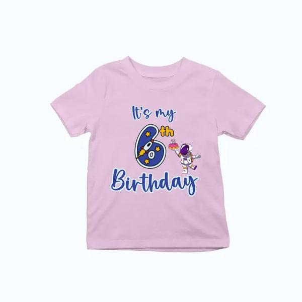 It's My 6th Birthday Exclusive T-shirt for Kids