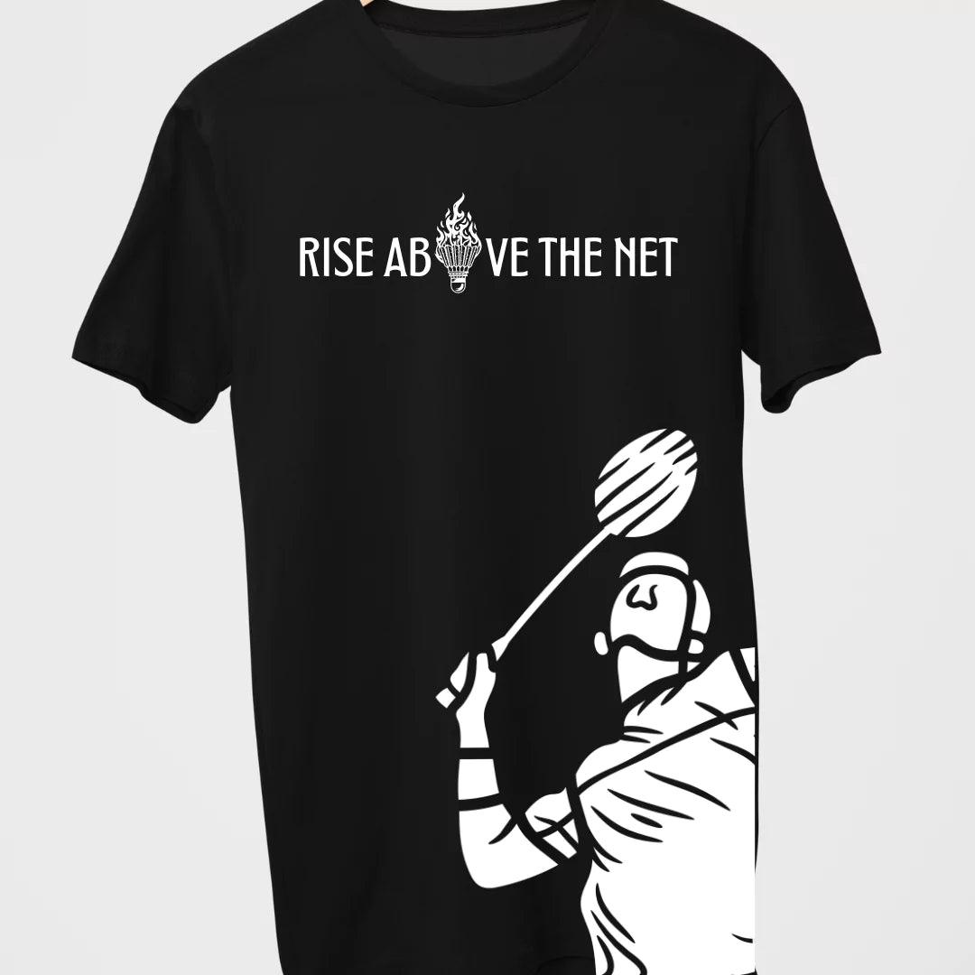 Rise Above the Net Badminton T Shirt – Urban Kosh