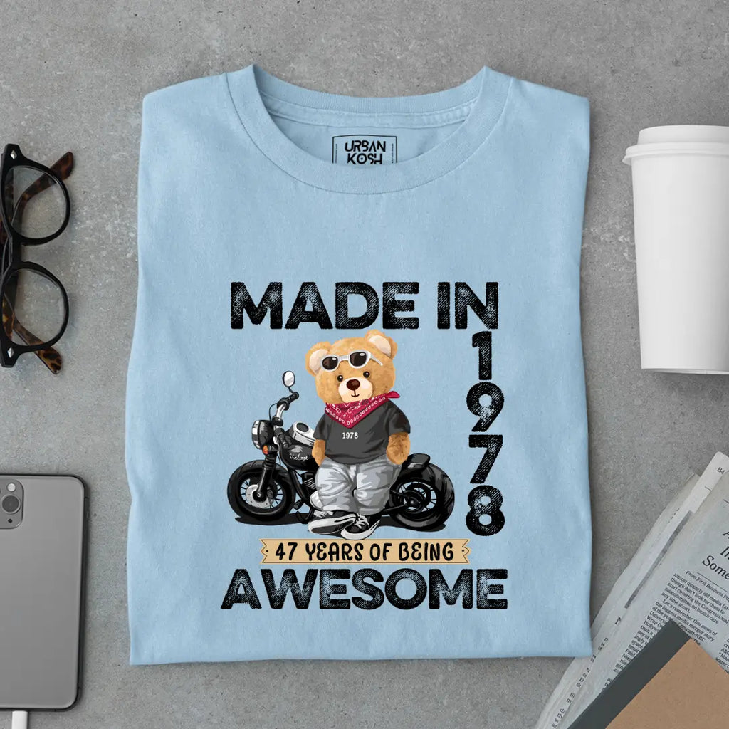 47 Years of Being Awesome | 1978 Premium Unisex T-Shirt
