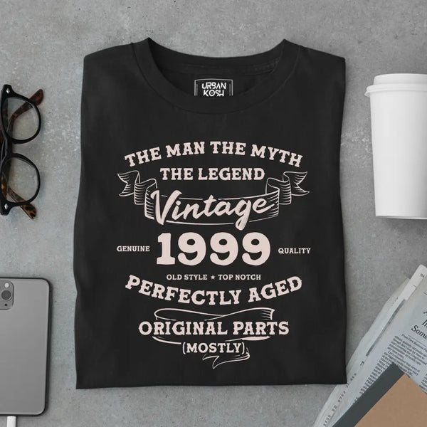 The Man The Myth The Legend Vintage 1999 Exclusive Premium T-Shirt