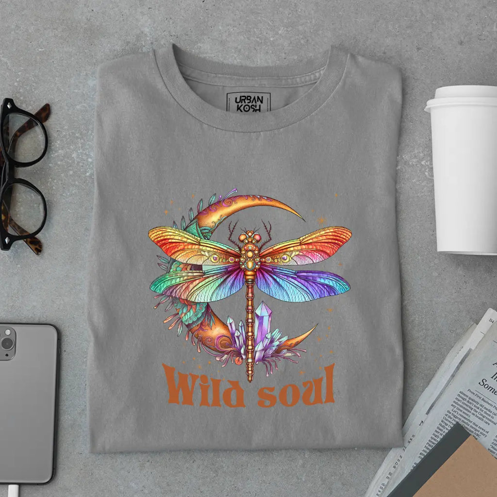 Wild Soul Premium Butterfly T-Shirt for Women