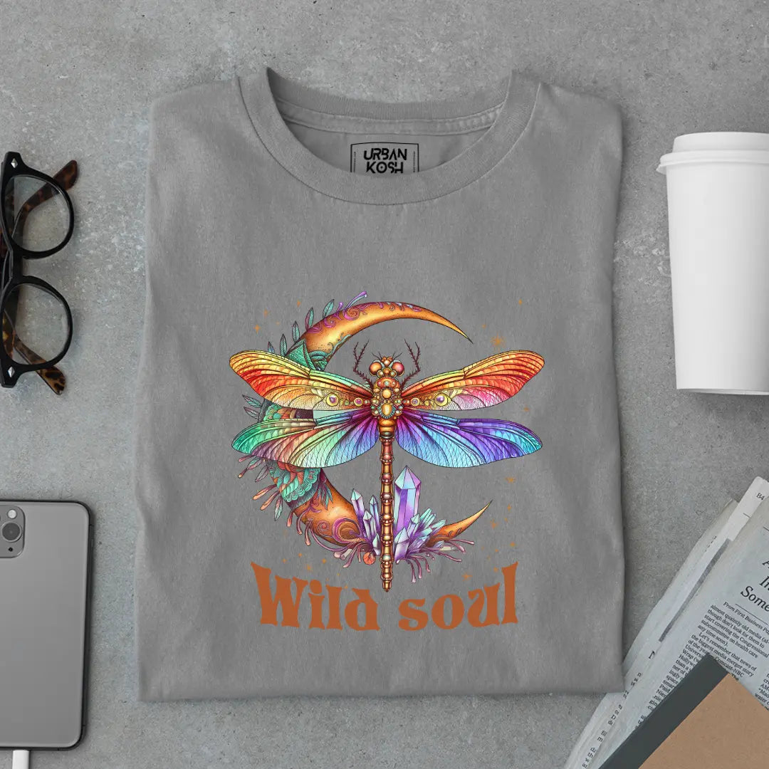 Wild Soul Premium Butterfly T-Shirt for Women