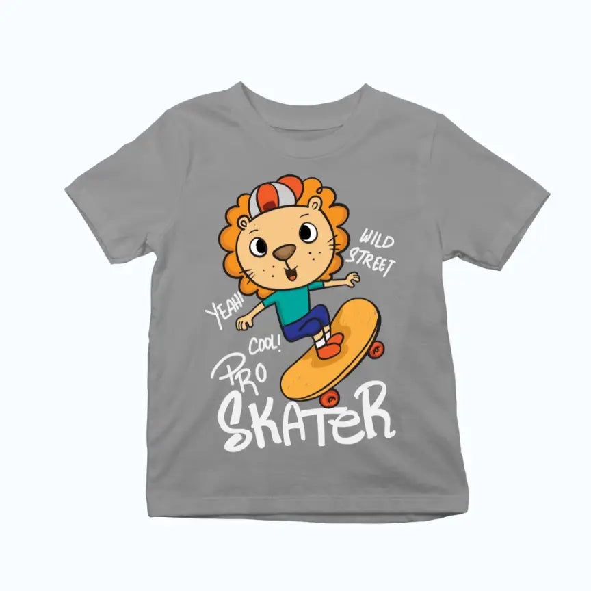 Pro Skater Lion Exclusive T-shirt for Kids