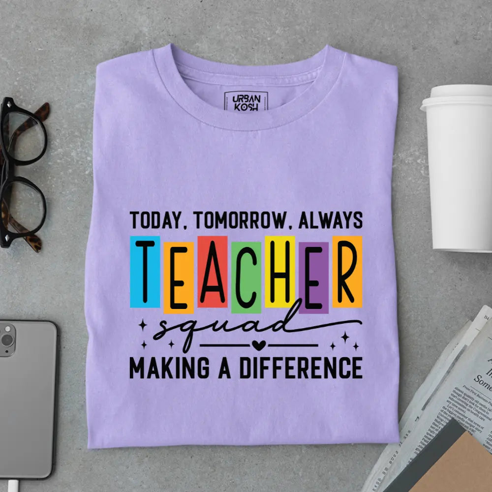 Teacher Squad Making a Difference - Exclusive Premium T-shirt for Teachers