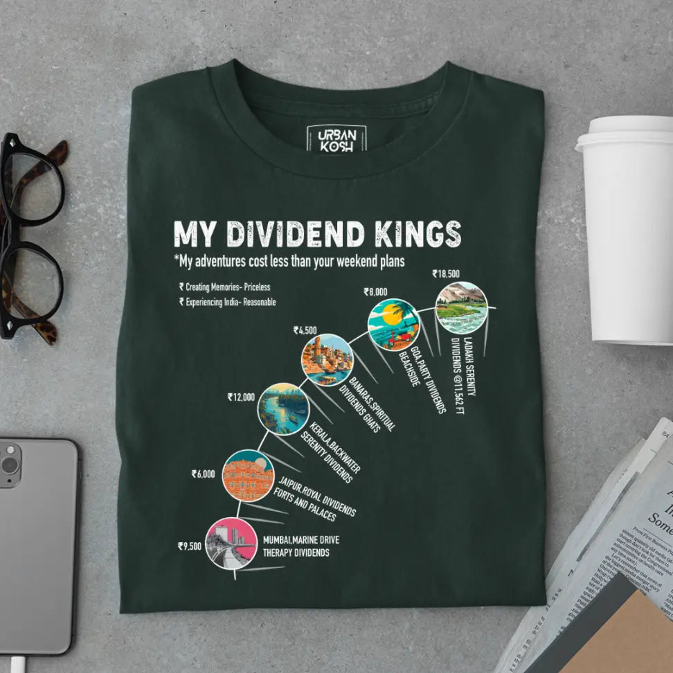 My Dividend Kings Premium Exclusive Travel T-Shirt