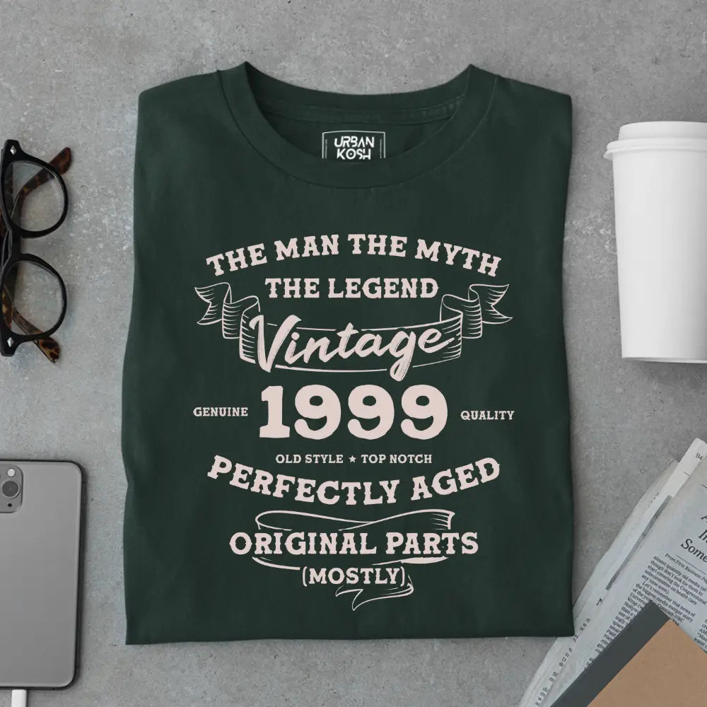 The Man The Myth The Legend Vintage 1999 Exclusive Premium T-Shirt