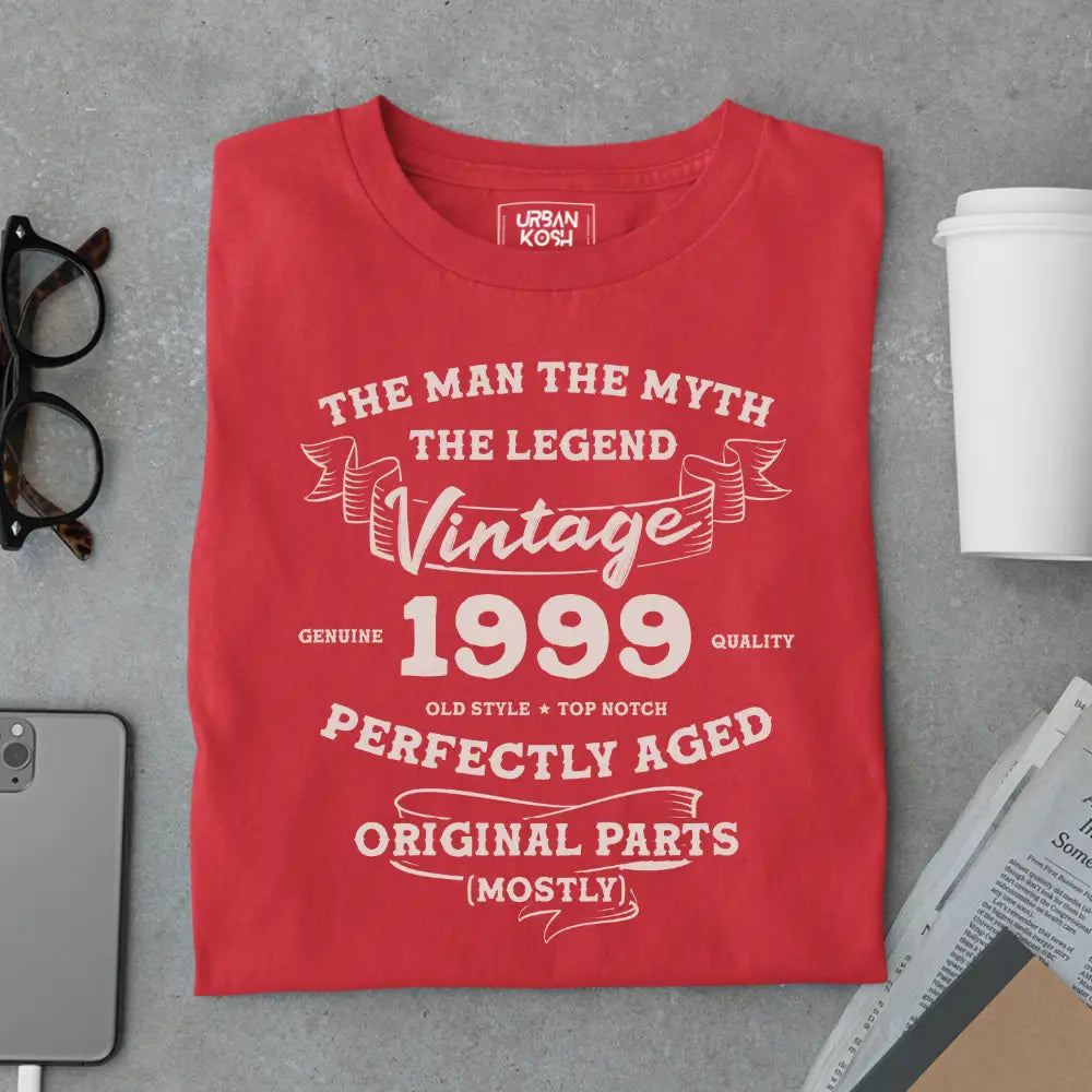 The Man The Myth The Legend Vintage 1999 Exclusive Premium T-Shirt