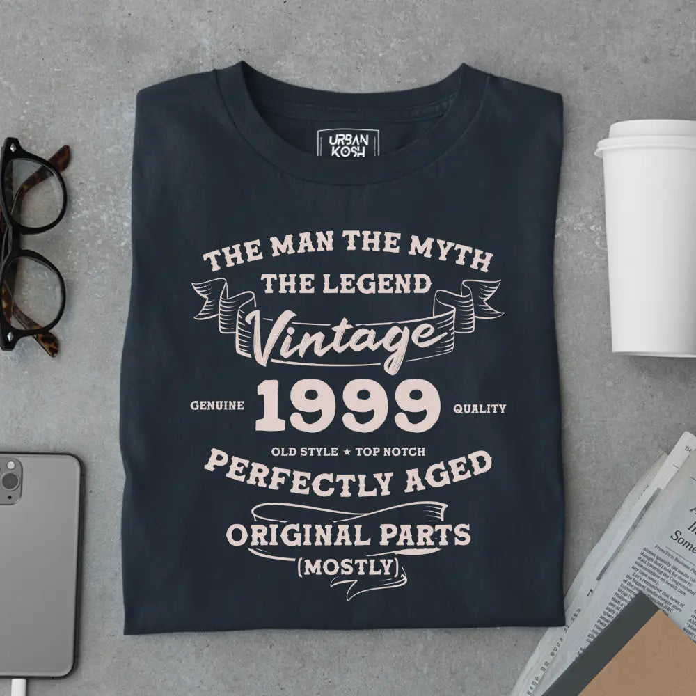 The Man The Myth The Legend Vintage 1999 Exclusive Premium T-Shirt