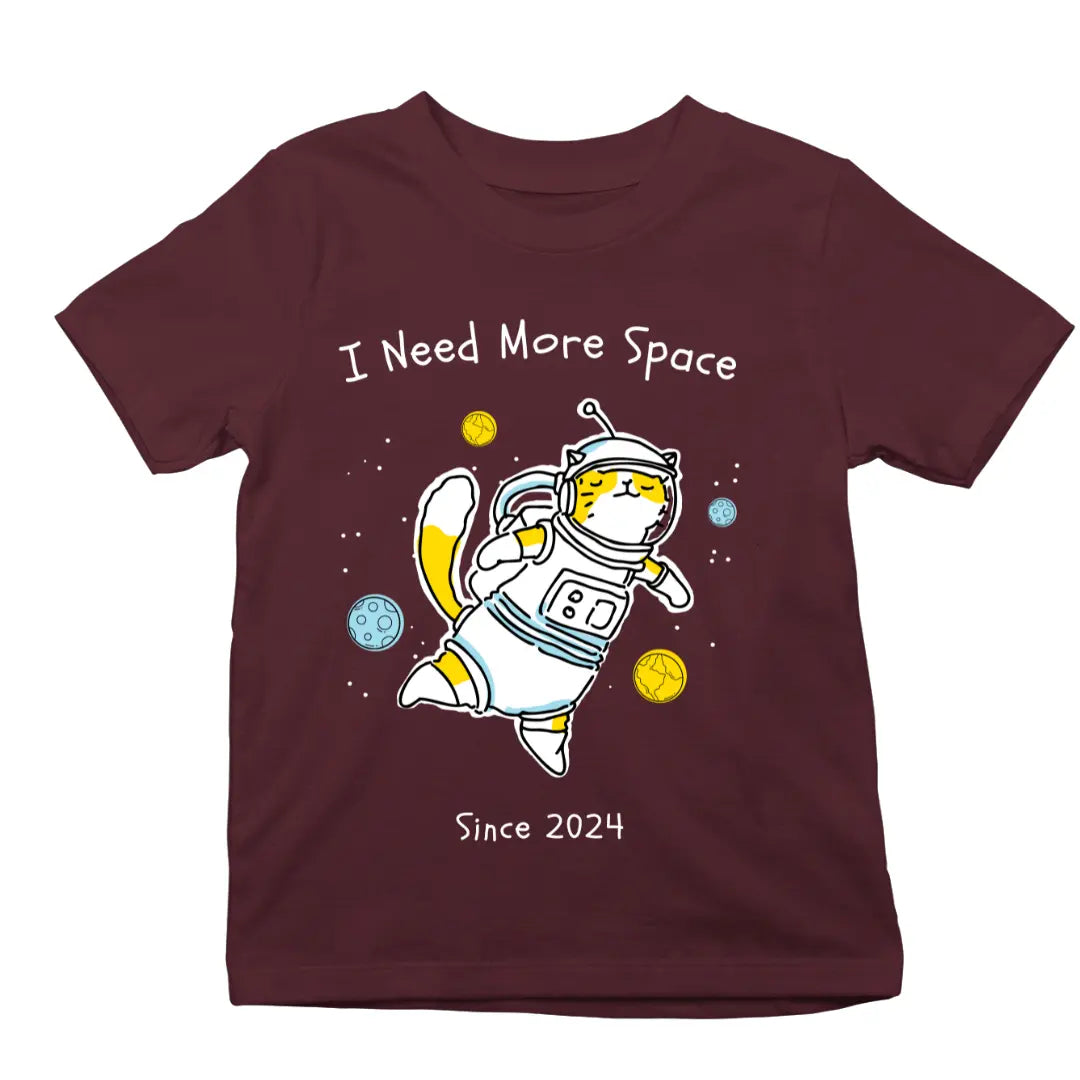 I Need More Space [Since 2024] Premium Unisex T-shirt for Kids
