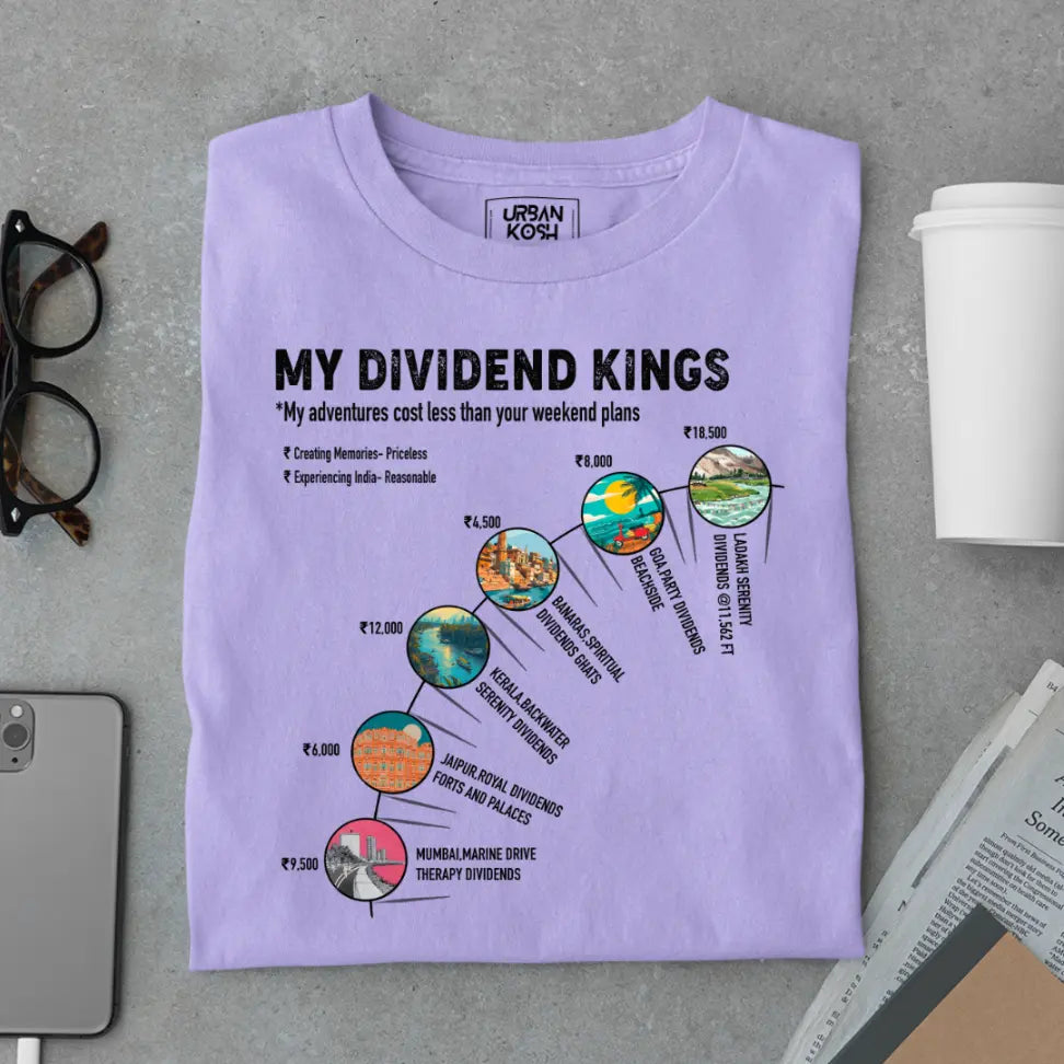 My Dividend Kings Premium Exclusive Travel T-Shirt