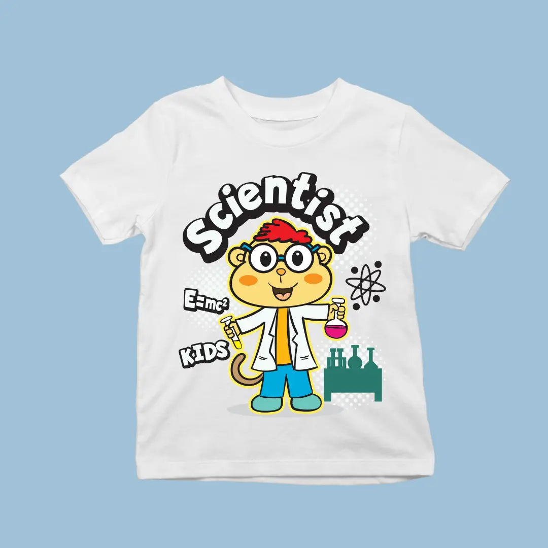 Monkey Scientist Exclusive T-shirt for Kids