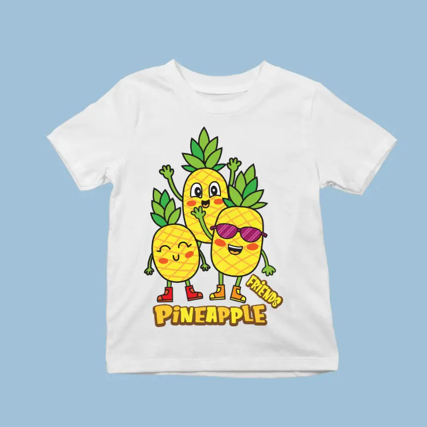 Pineapple Friends Exclusive T-shirt for Kids