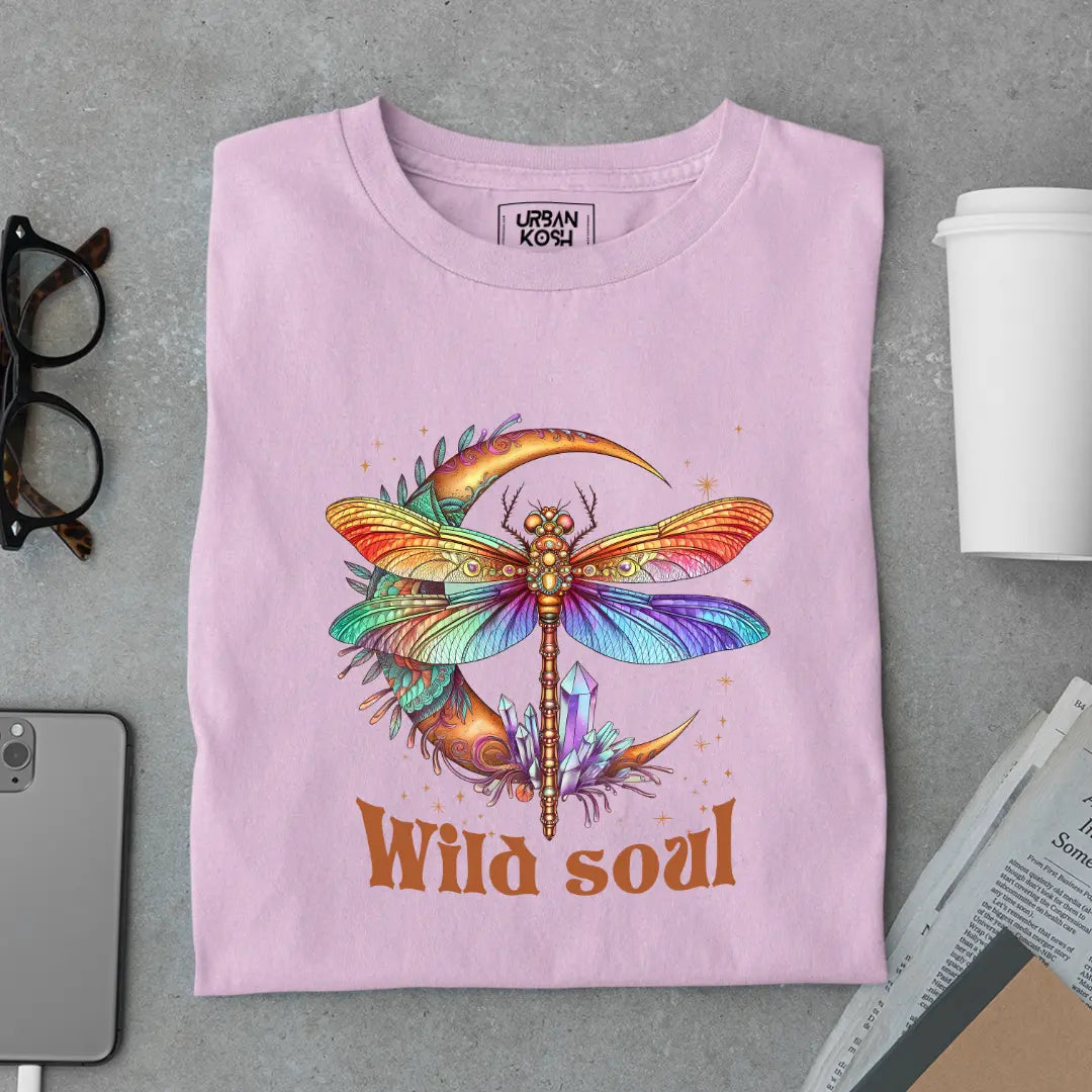 Wild Soul Premium Butterfly T-Shirt for Women