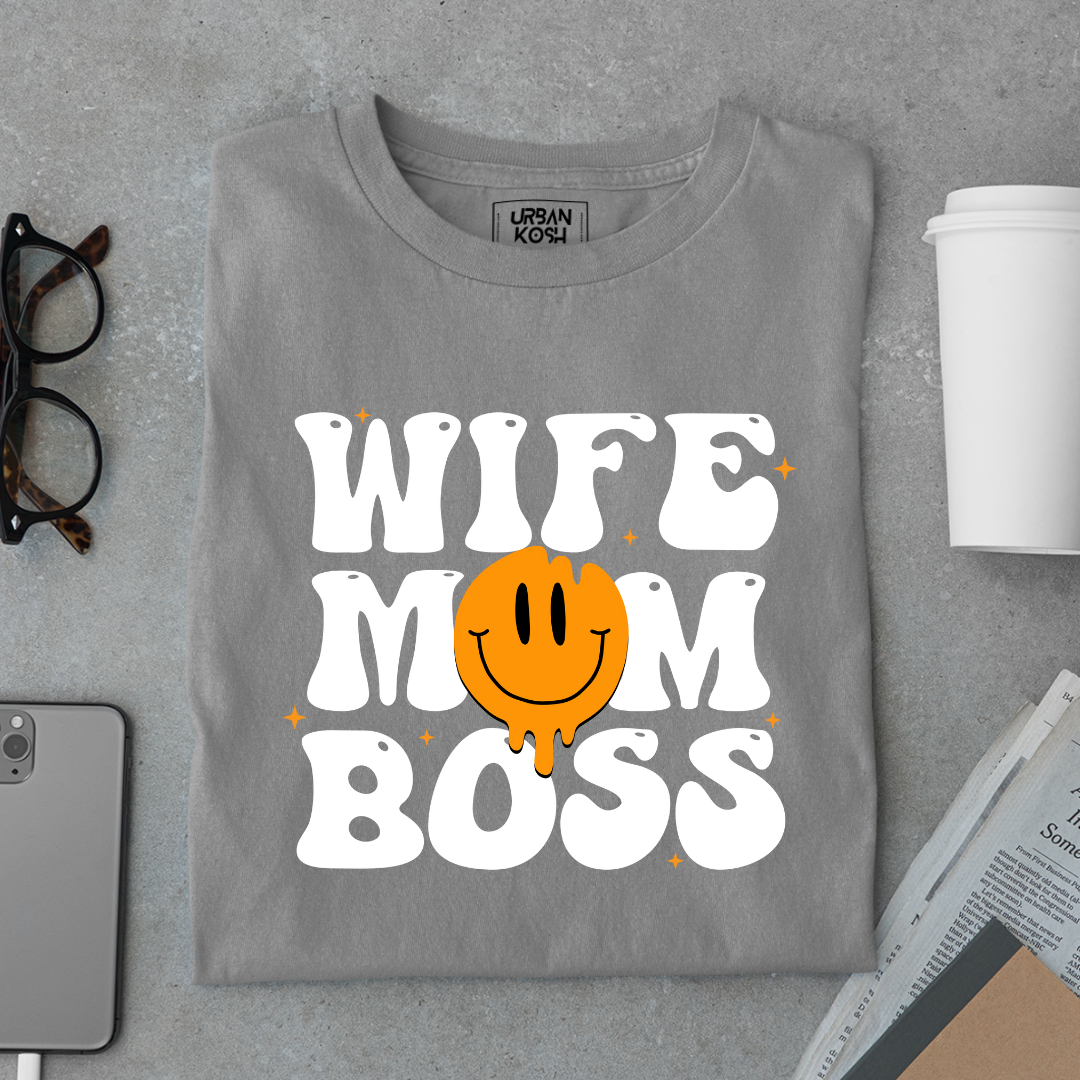 Wife Mom Boss T Shirt