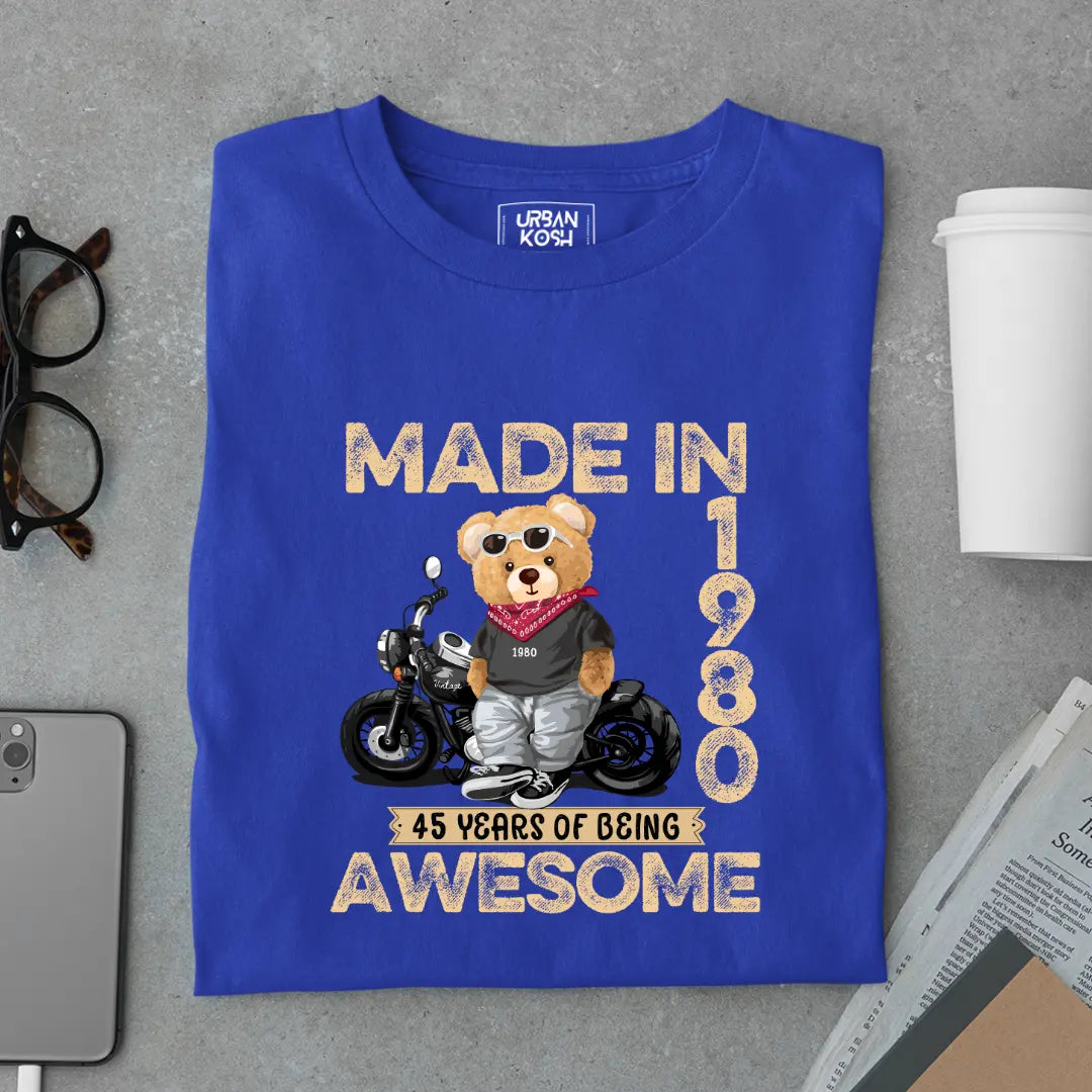 45 Years of Being Awesome | 1980 Premium Unisex T-Shirt