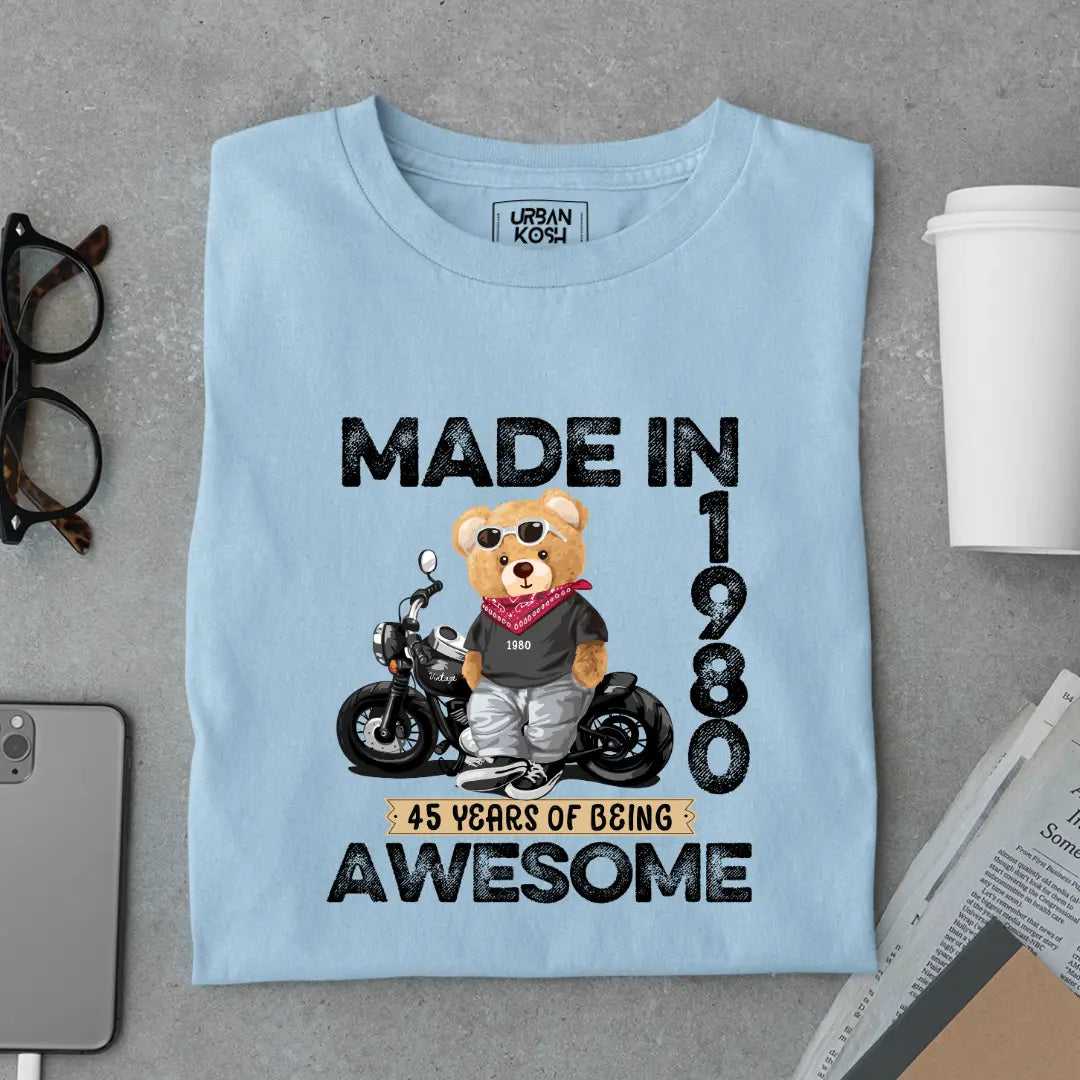 45 Years of Being Awesome | 1980 Premium Unisex T-Shirt