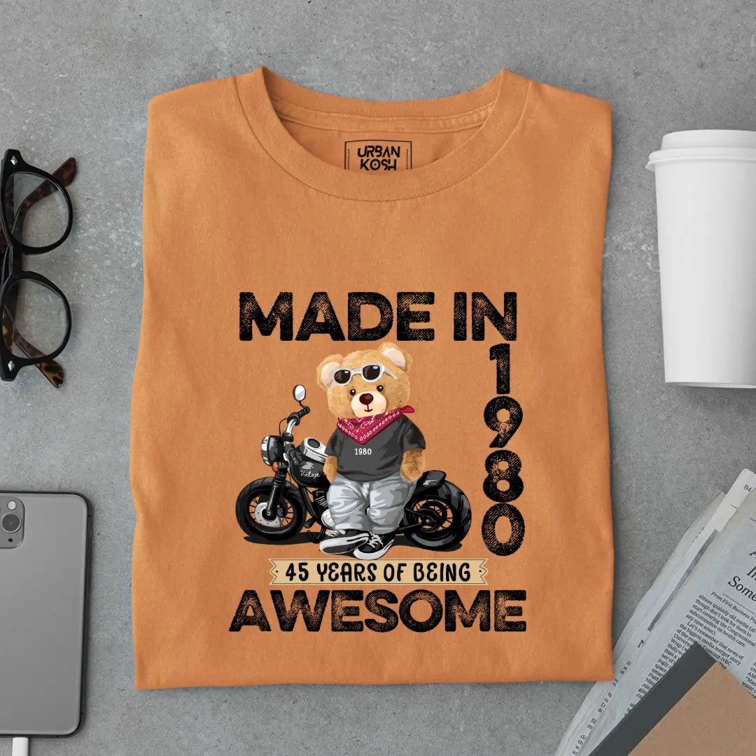 45 Years of Being Awesome | 1980 Premium Unisex T-Shirt