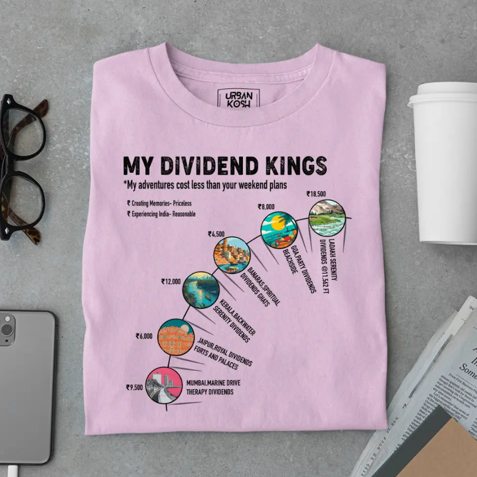 My Dividend Kings Premium Exclusive Travel T-Shirt