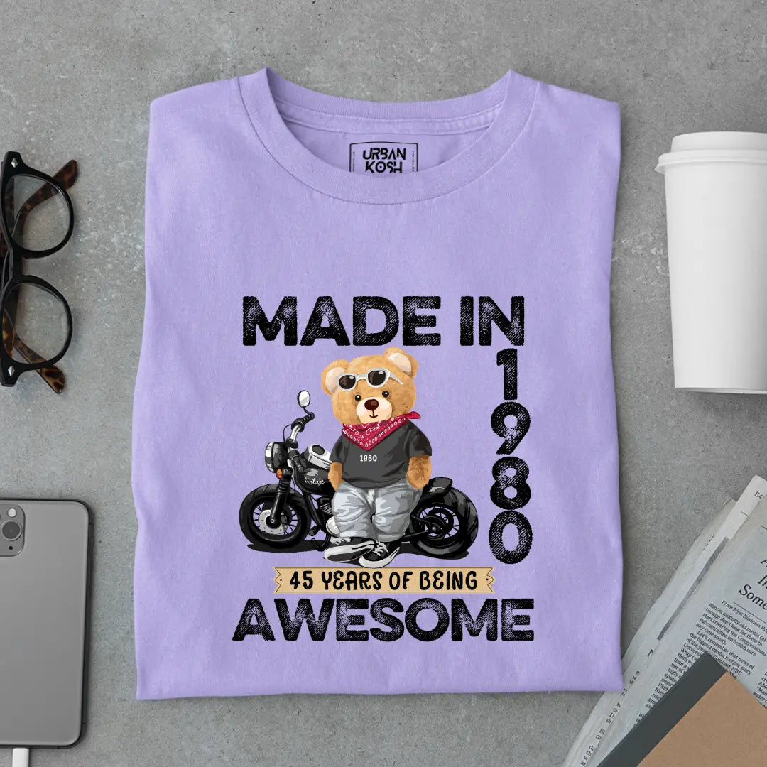 45 Years of Being Awesome | 1980 Premium Unisex T-Shirt