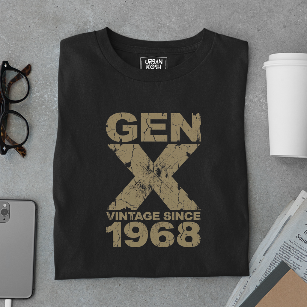 Gen X Vintage Since 1968 T-Shirt