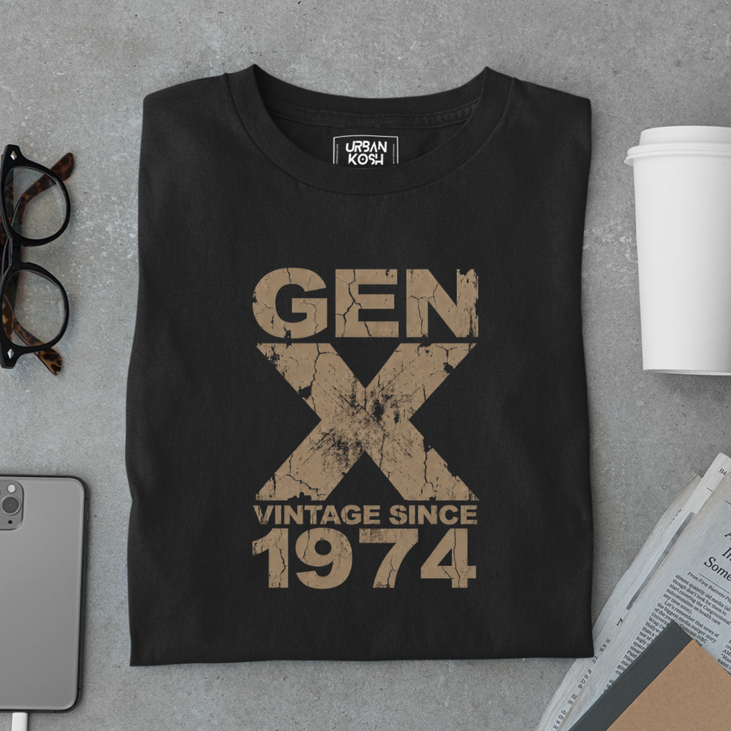 Gen X Vintage Since 1974 T-Shirt
