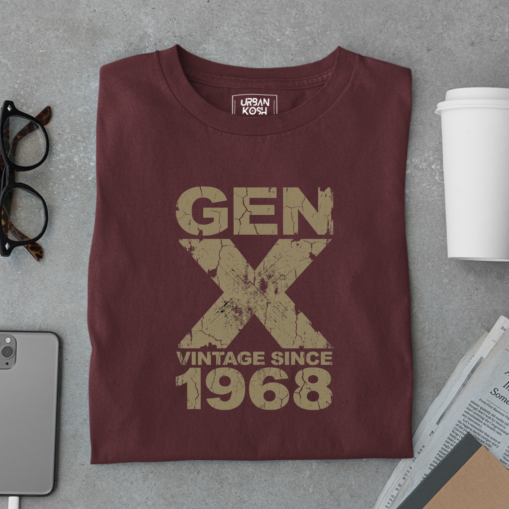 Gen X Vintage Since 1968 T-Shirt