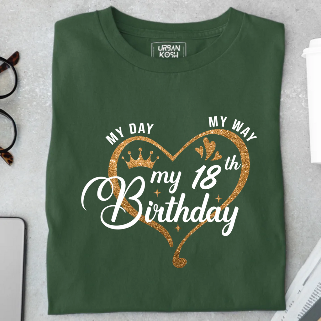 [Personalised] My Day My Way My Birthday