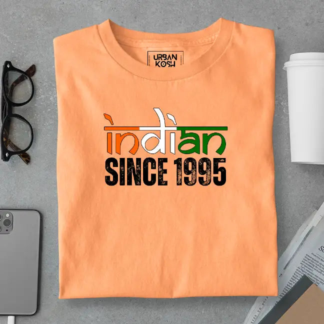 Indian Since 1995 Republic Day Special Premium Unisex Birthday T-shirt