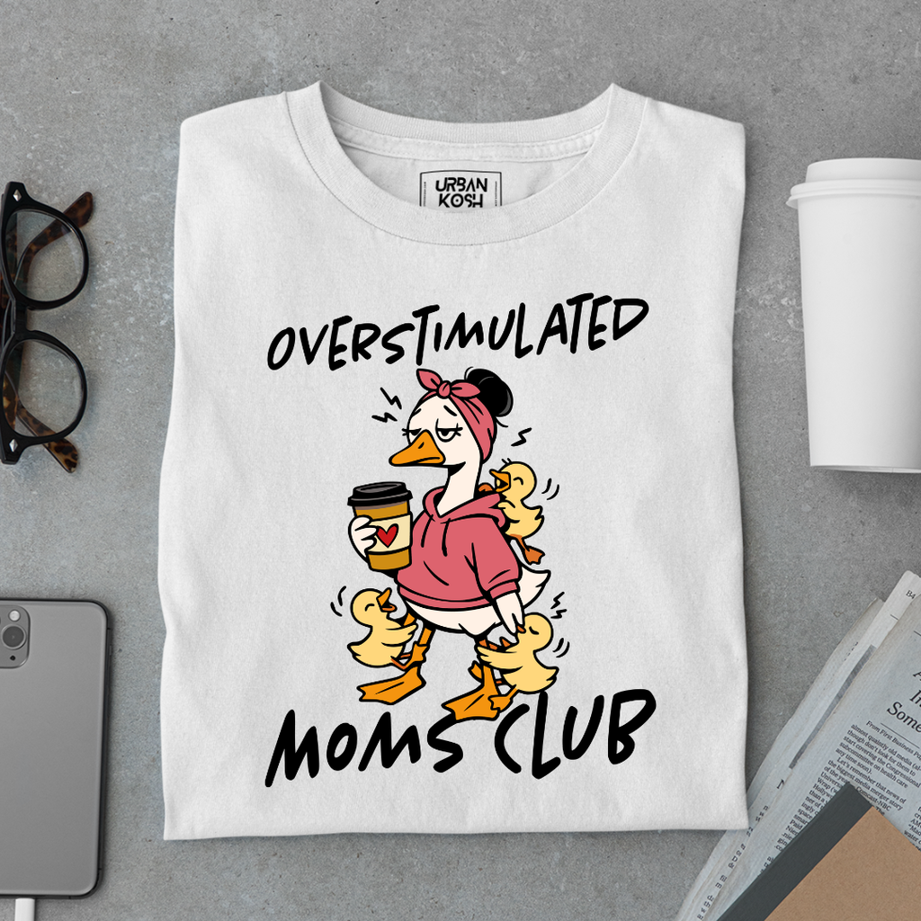 Overstimulate Moms Club - Mother's Day Special Premium T-Shirt