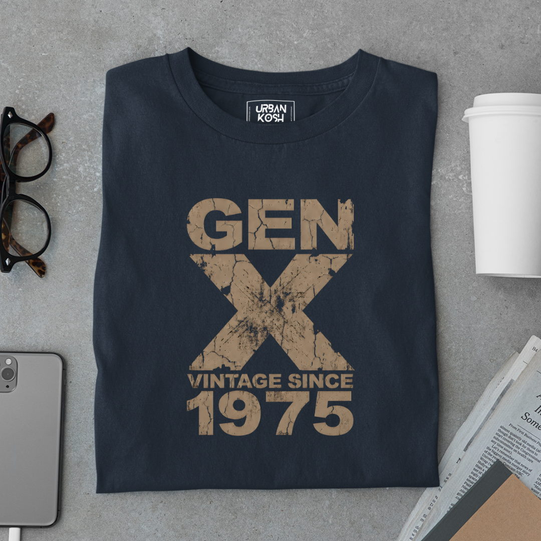 Gen X Vintage Since 1975 T-Shirt
