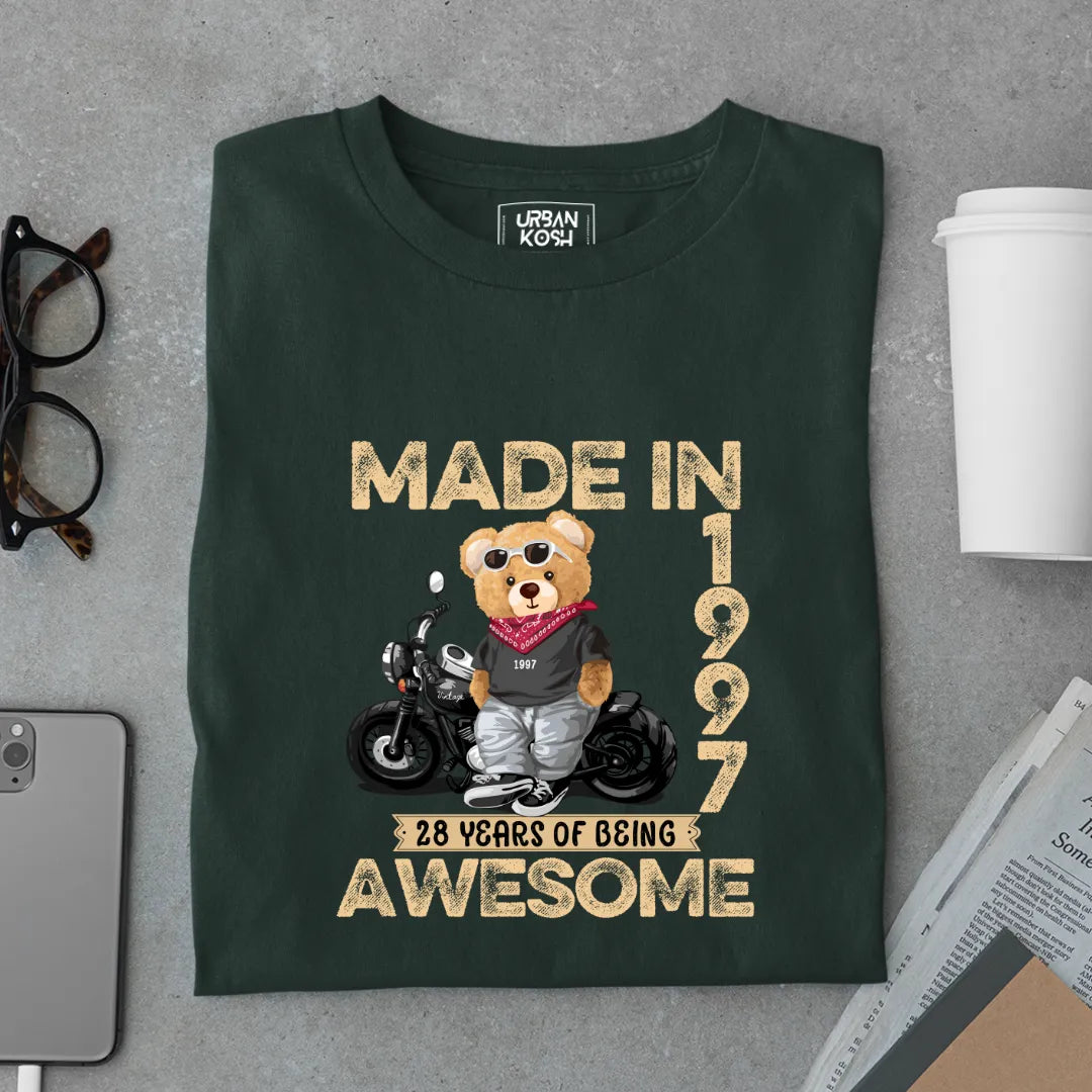 28 Years of Being Awesome | 1997 Premium Unisex T-Shirt