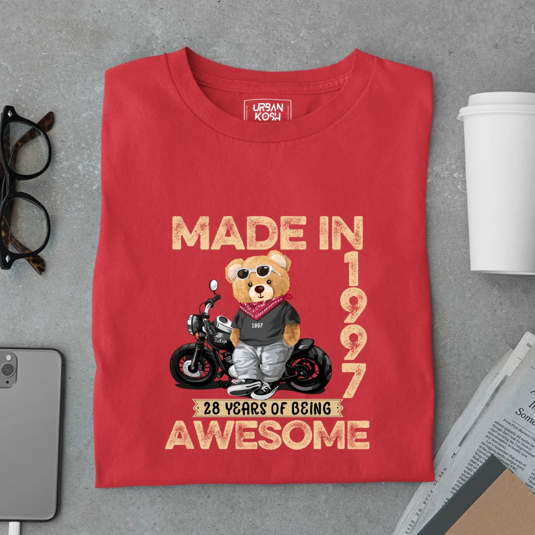28 Years of Being Awesome | 1997 Premium Unisex T-Shirt