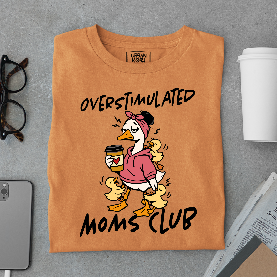 Overstimulate Moms Club - Mother's Day Special Premium T-Shirt