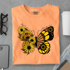 Butterfly of April Exclusive Premium Birthday T-Shirt for Women