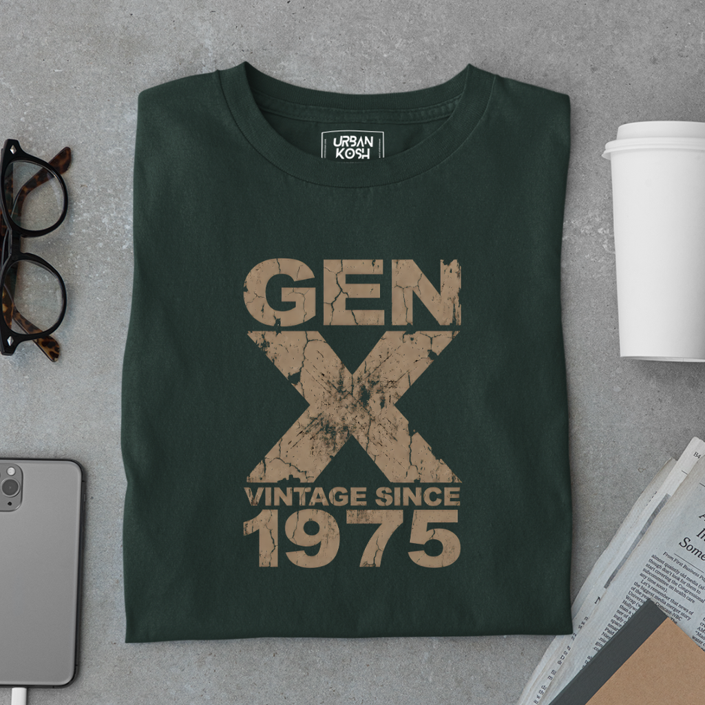 Gen X Vintage Since 1975 T-Shirt