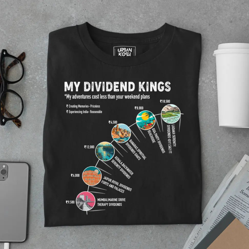 My Dividend Kings Premium Exclusive Travel T-Shirt