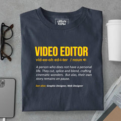 Video Editor Limited Edition T-Shirt