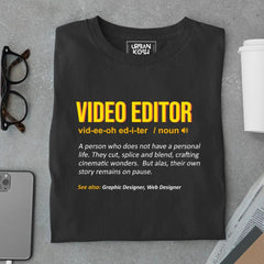 Video Editor Limited Edition T-Shirt