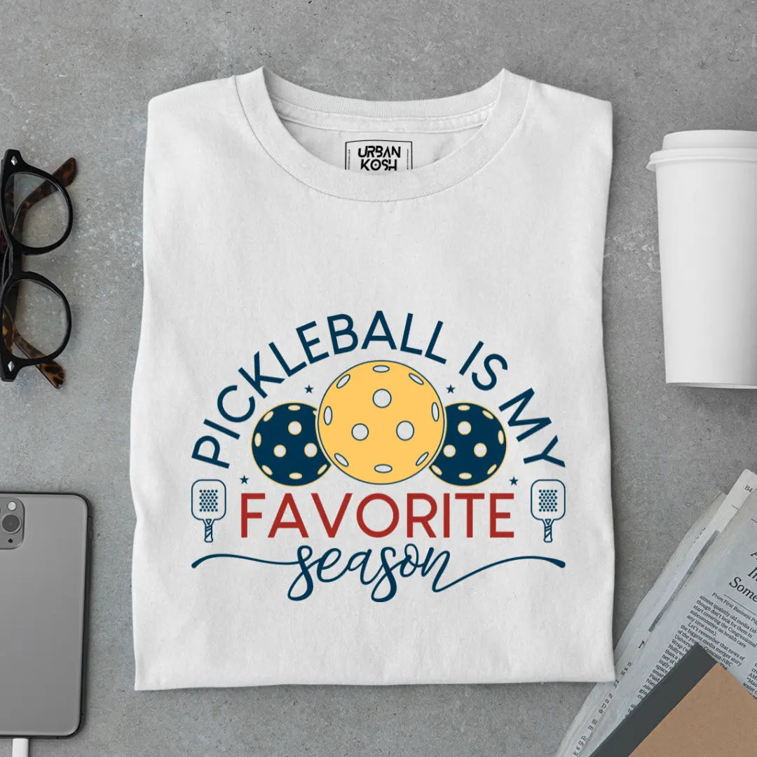 Pickleball Is My Favorite Season - Pickleball Exclusive Premium T-shirt
