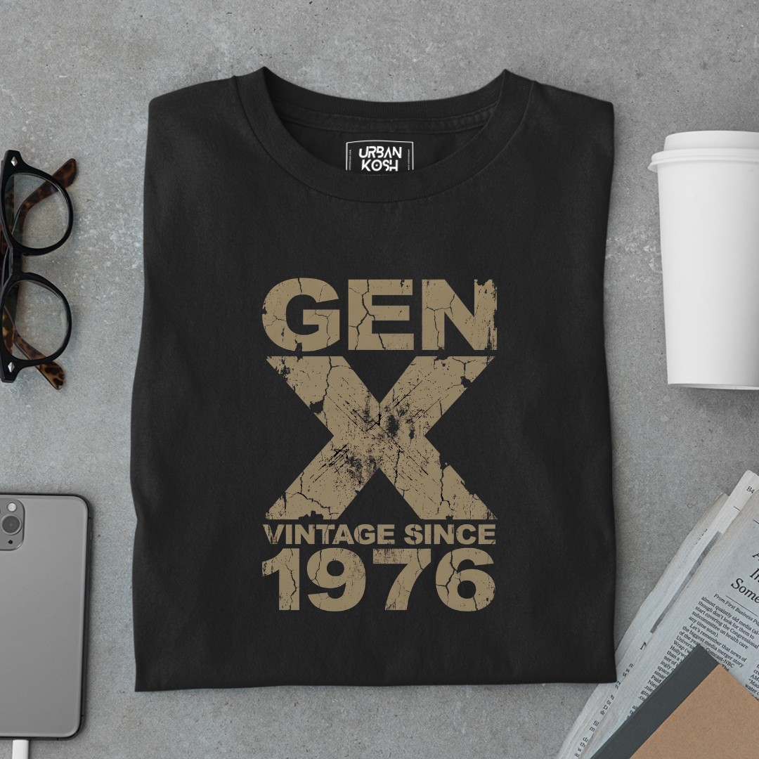 Gen X Vintage Since 1976 T-Shirt
