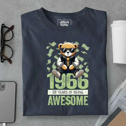 Teddy 1966, 58 Years of Being Awesome T-Shirt