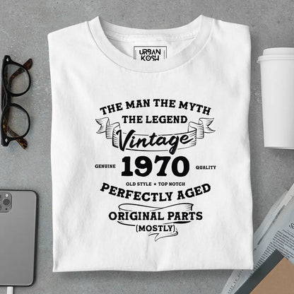 The Man The Myth The Legend Vintage 1970 T-Shirt