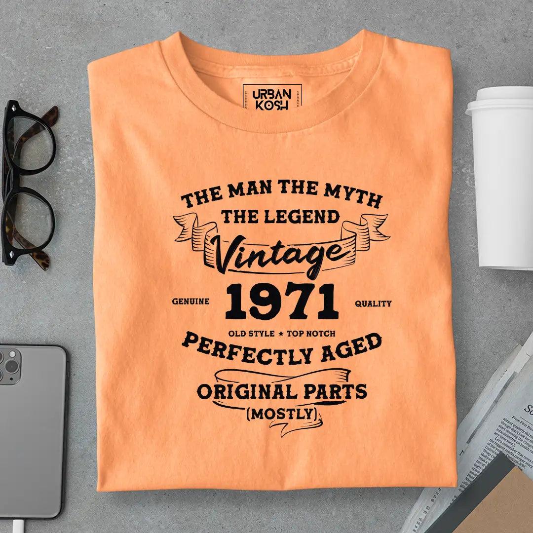 The Man The Myth The Legend Vintage 1971 T-Shirt