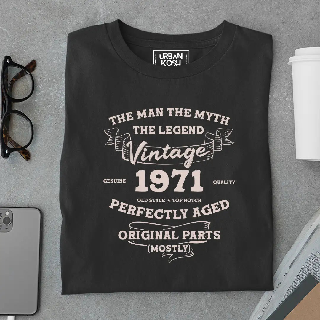 The Man The Myth The Legend Vintage 1971 T-Shirt