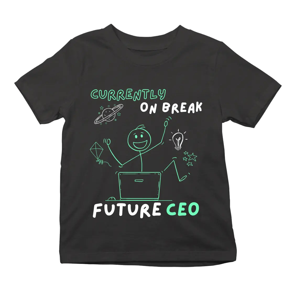 Currently on Break Future CEO Premium Unisex T-shirt for Kids