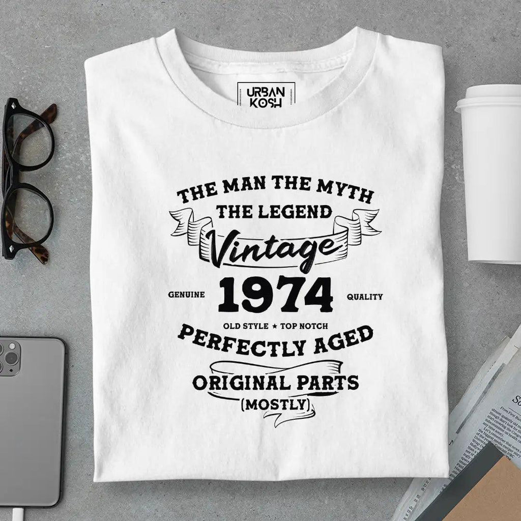 The Man The Myth The Legend Vintage 1974 T-Shirt