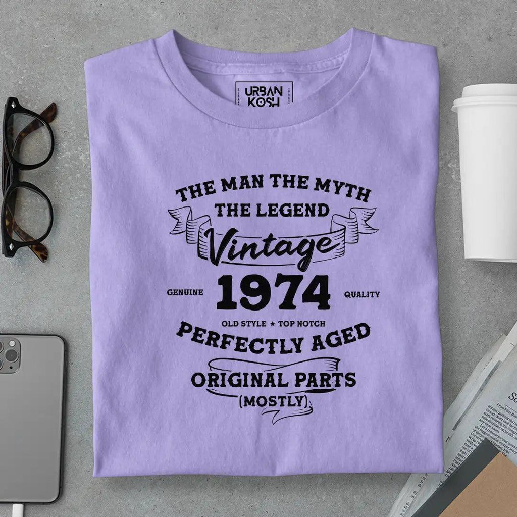 The Man The Myth The Legend Vintage 1974 T-Shirt