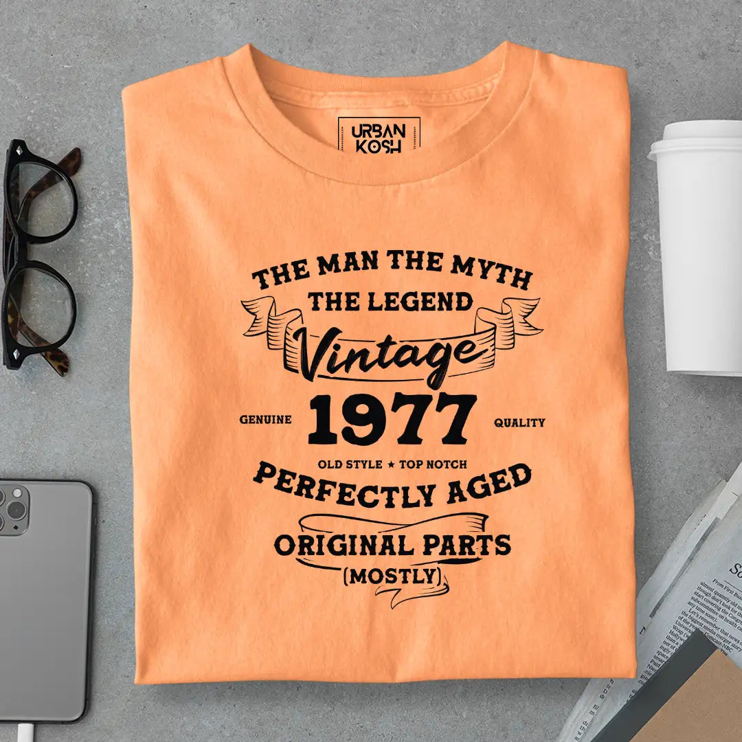 The Man The Myth The Legend Vintage 1977 T-Shirt