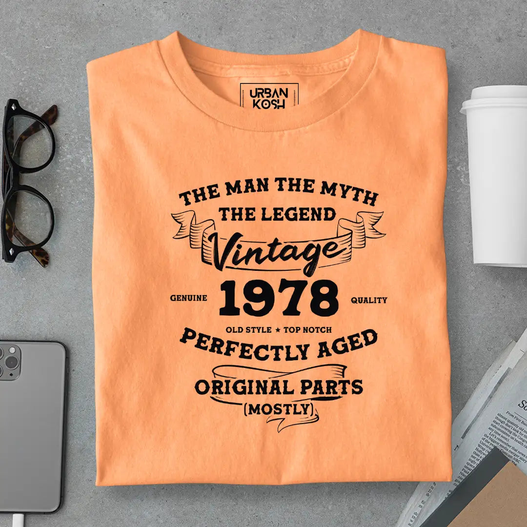 The Man The Myth The Legend Vintage 1978 T-Shirt